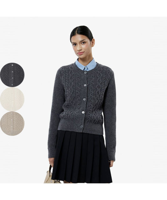 女款【WE ARE】韓國LACOSTE鱷魚開衫外套AF789E55N