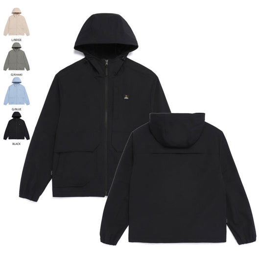 男女同款【WE ARE】韓國國家地理連帽拉鏈外套N261UFT090