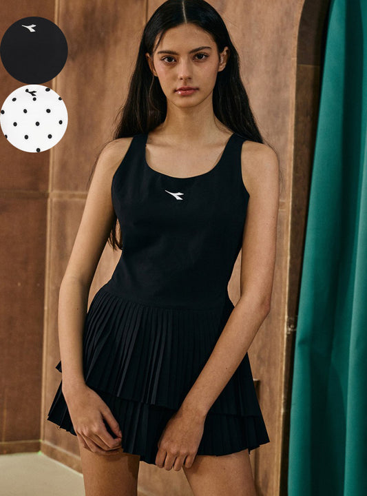 【WE ARE】韓國Diadora休閒連衣裙D6222TOP44