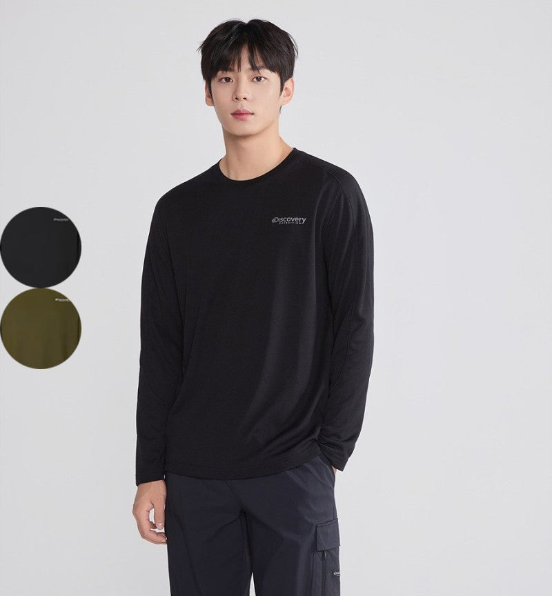 *Dis特價款* 男款【WE ARE】韓國Discovery長袖T恤DMRL35054