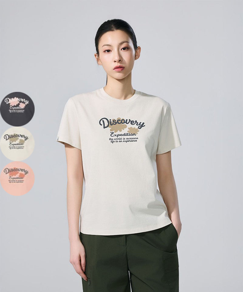 【WE ARE】韓國Discovery休閒短袖T恤DWRS97063