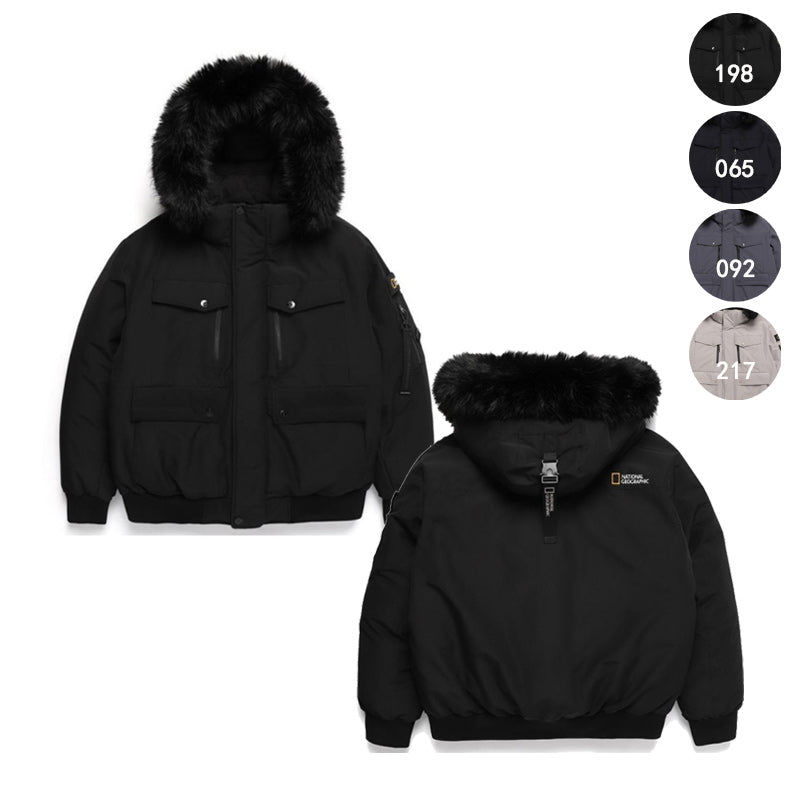 Men's [WE ARE] Korean NG National Geographic hooded down jacket N244MDW030