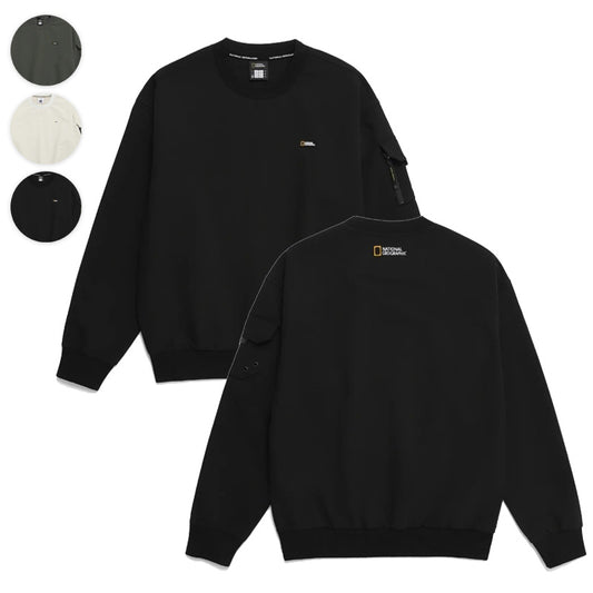 【WE ARE】Korea NG National Geographic Double-layer Bristle Pocket University T N244USW060 