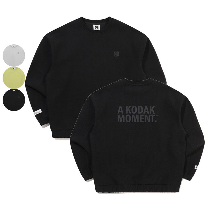 【WE ARE】韓國KODAK柯達圓領大學T衛衣K6123LFSM1