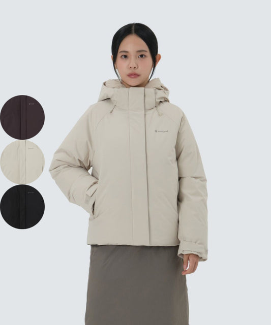 女款【WE ARE】韓國snow peak雪峰鴨絨連帽羽絨服外套S25WWTDJ31