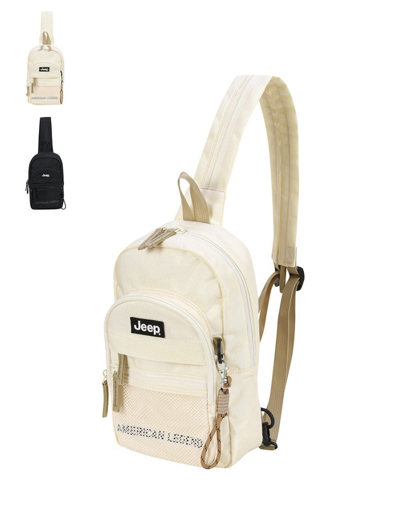 【WE ARE】韓國JEEP單肩胸包後背包JQ0GAU504