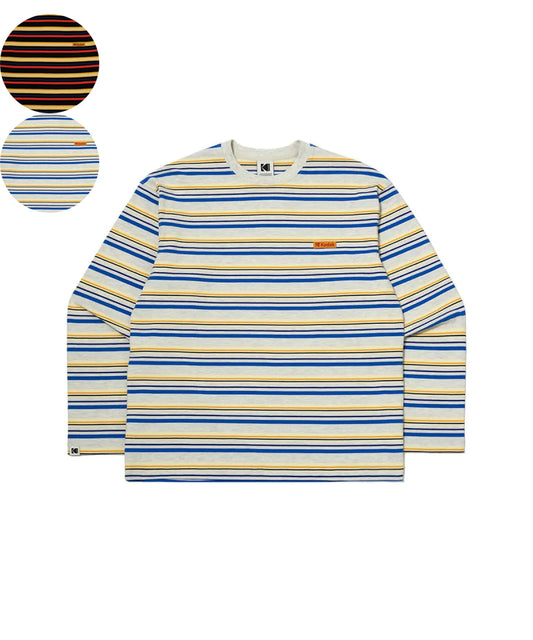【WE ARE】韓國KODAK柯達條紋長袖T恤K5323LRL83