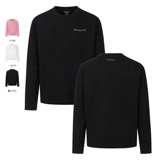 女款【WE ARE】韓國Discovery圓領大學T衛衣DWRL46061