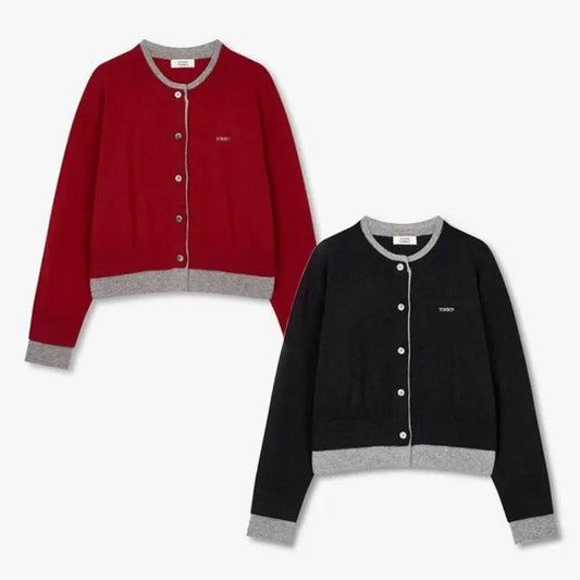 【WE ARE】韓國Studio Tomboy 假兩件47%羊毛針織衫 9105451106