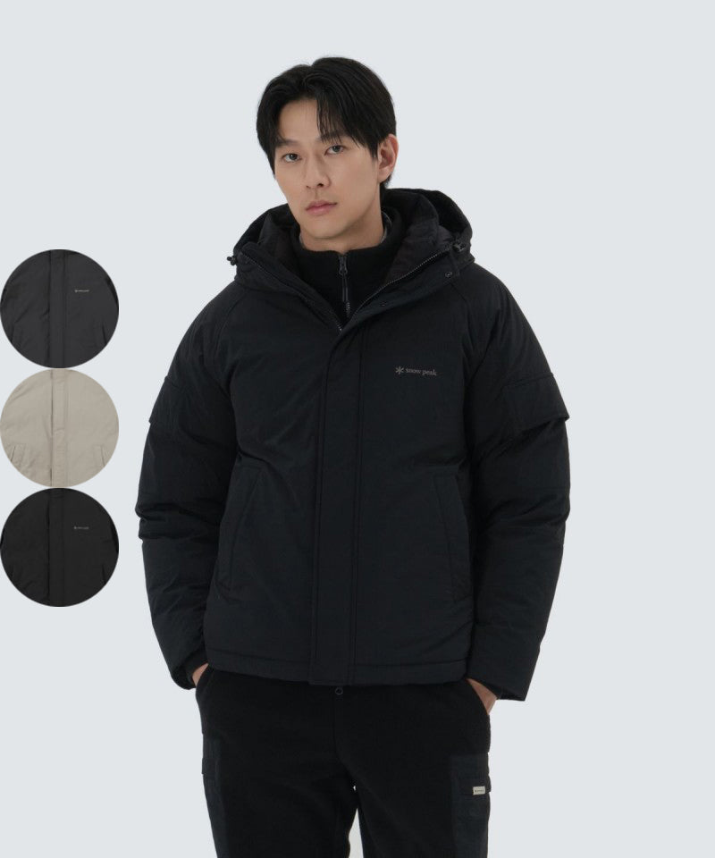 男款【WE ARE】韓國snow peak雪峰鴨絨連帽羽絨服外套S25WMGDJ68