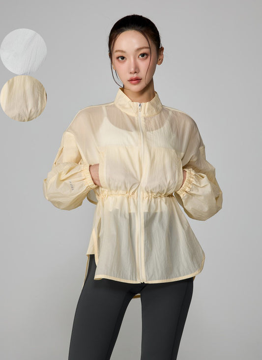 【WE ARE】韓國Xexymix立領可抽繩防曬外套 XFL1JL1002