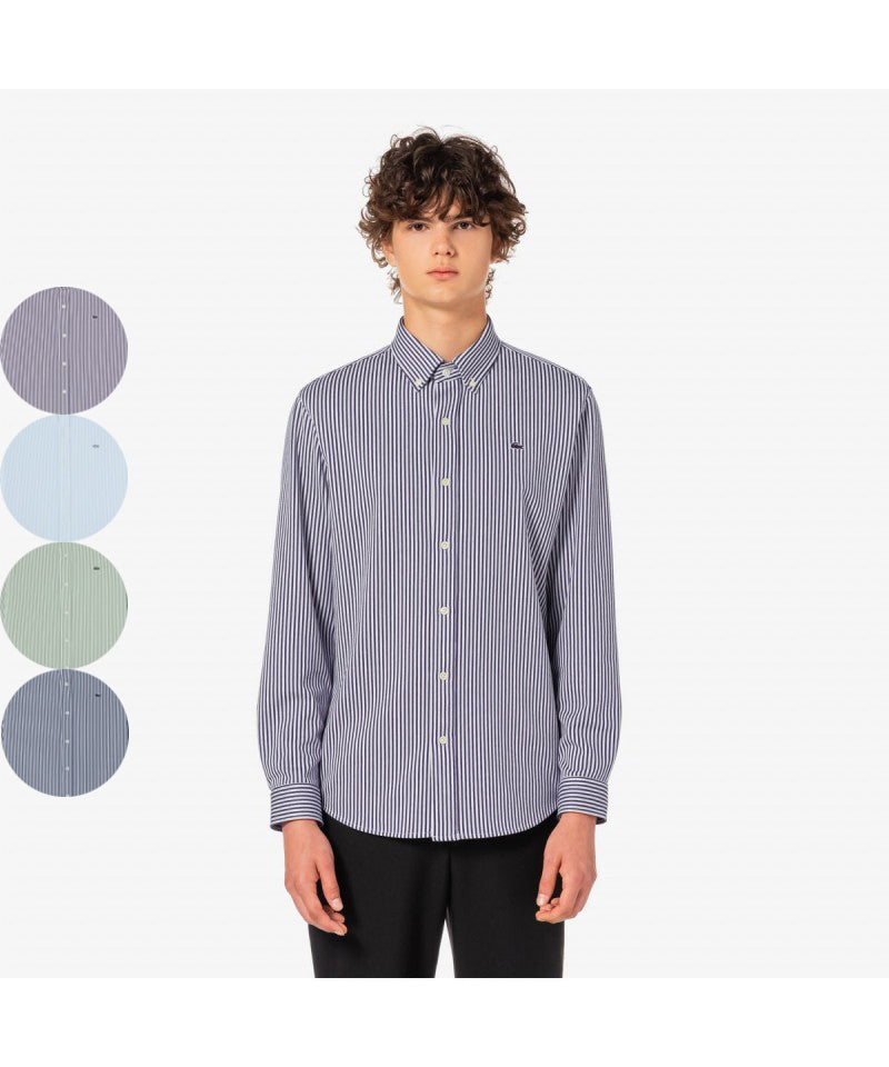 男款【WE ARE】韓國LACOSTE鱷魚襯衫CH451E55N