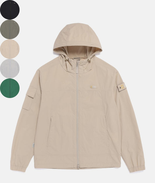 男女同款(有臂章)【WE ARE】韓國國家地理連帽涼感防曬外套N262UFT140