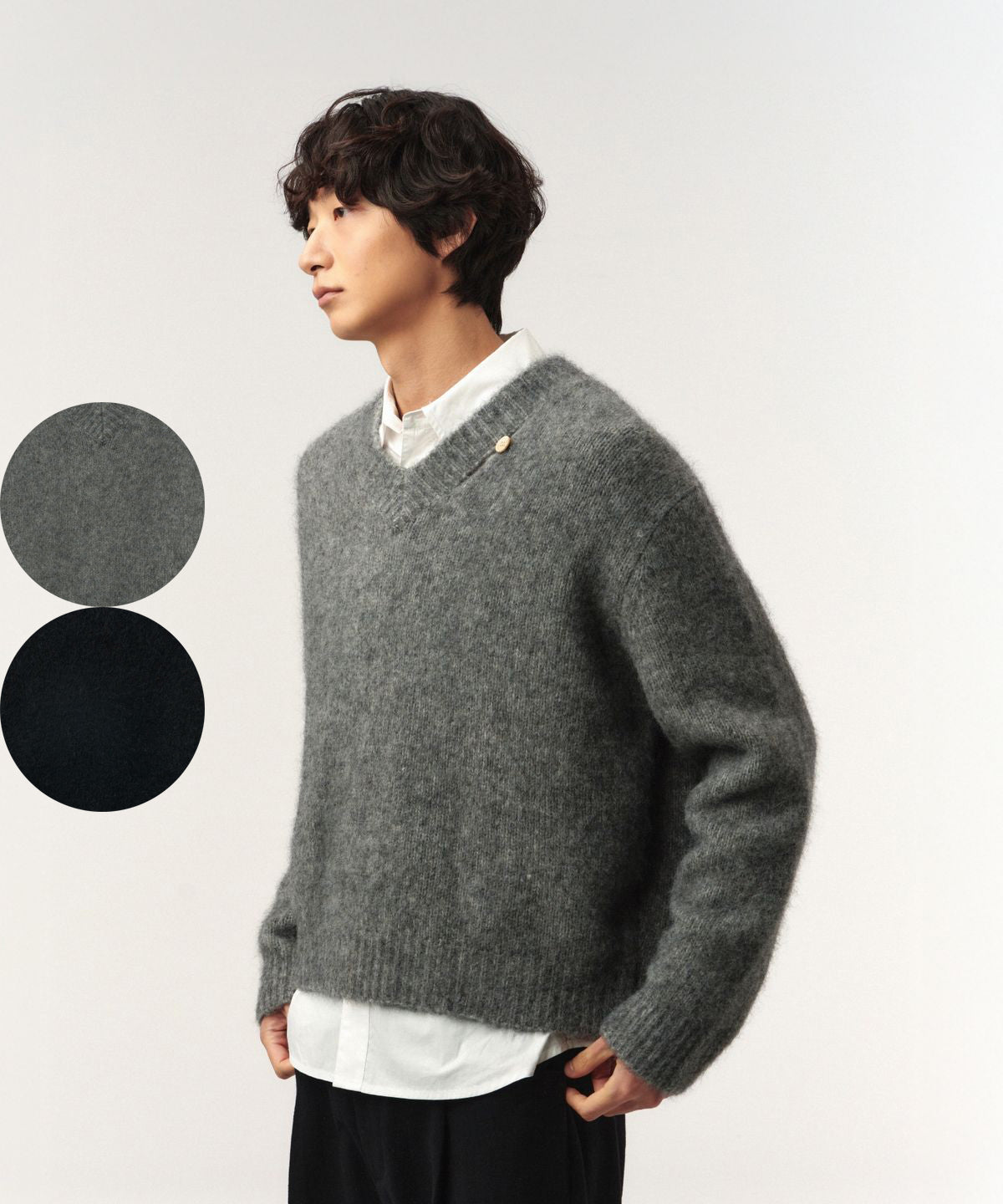 男款【WE ARE】韓國Satur毛衣SA254MKT18