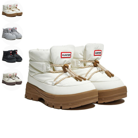 【WE ARE】韓國HUNTER繫帶短靴HDWK103FBZ