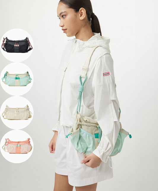 *HUNTER折扣款*【WE ARE】韓國HUNTER休閒TRAVEL CROSSBODY單肩斜挎包HEU7123BXZ