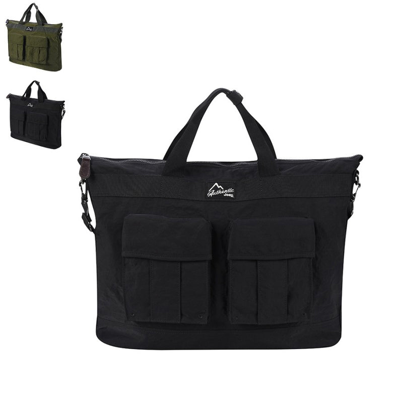 【WE ARE】韓國JEEP手提公文包單肩斜挎包JQ0GAU523