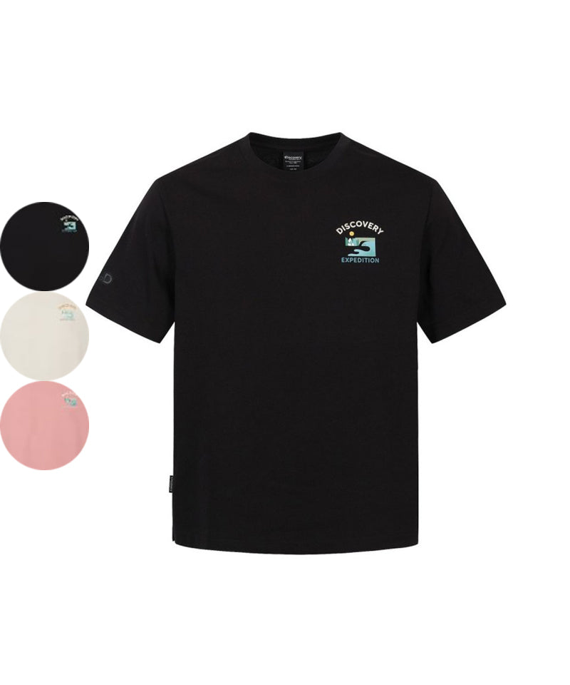【WE ARE】韓國Discovery休閒短袖T恤DXRS7M063