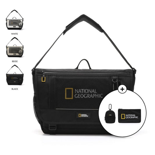 【WE ARE】韓國國家地理12L單肩斜挎包N265ACR010