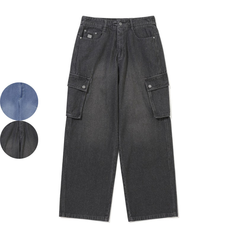 【WE ARE】韓國KODAK柯達 工裝牛仔褲K6123LPT21