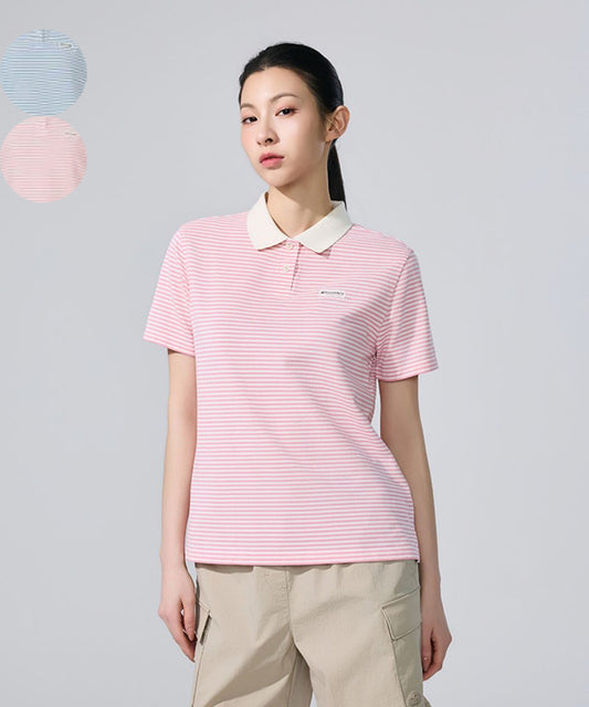 女款【WE ARE】韓國Discovery休閒POLO衫T恤DWTS82063