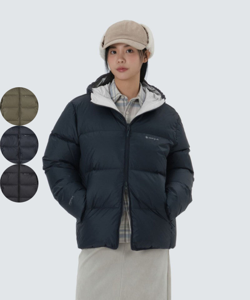 男女同款【WE ARE】韓國snow peak雪峰鴨絨連帽羽絨服雙面穿外套S25WUPDJ14