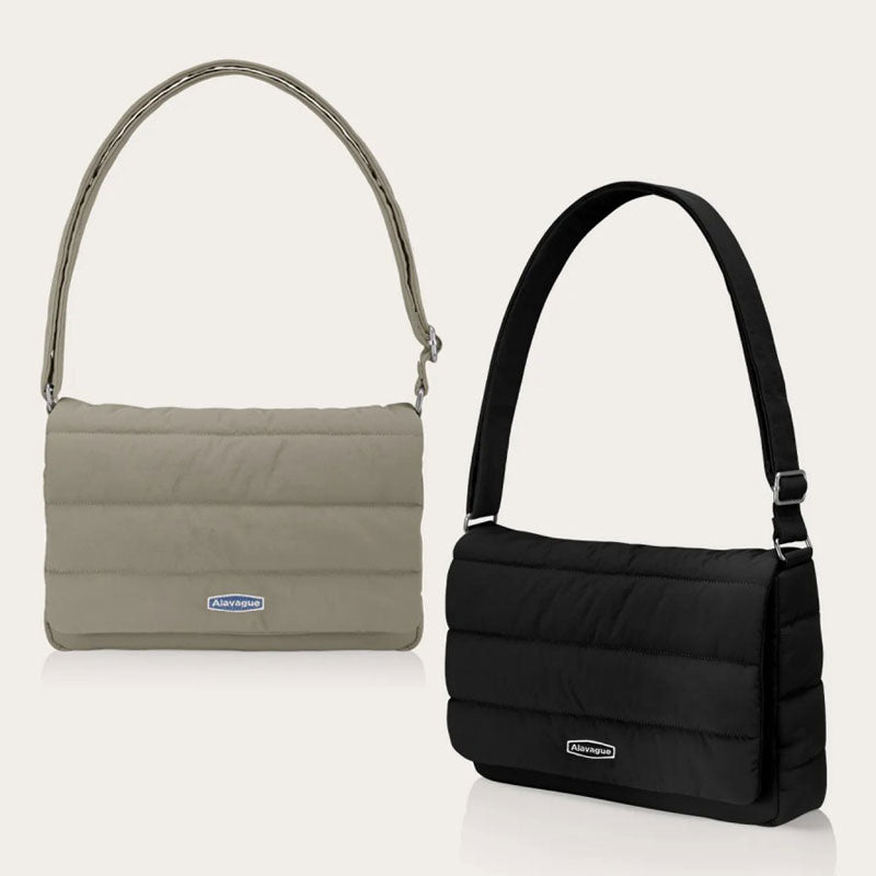 【WE ARE】韓國ALAVAGUE休閒單肩斜挎包아발론 크로스 M