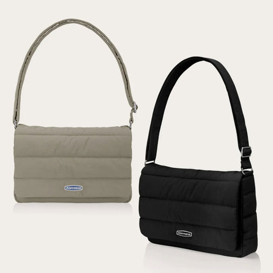 【WE ARE】韓國ALAVAGUE休閒單肩斜挎包아발론 크로스 M