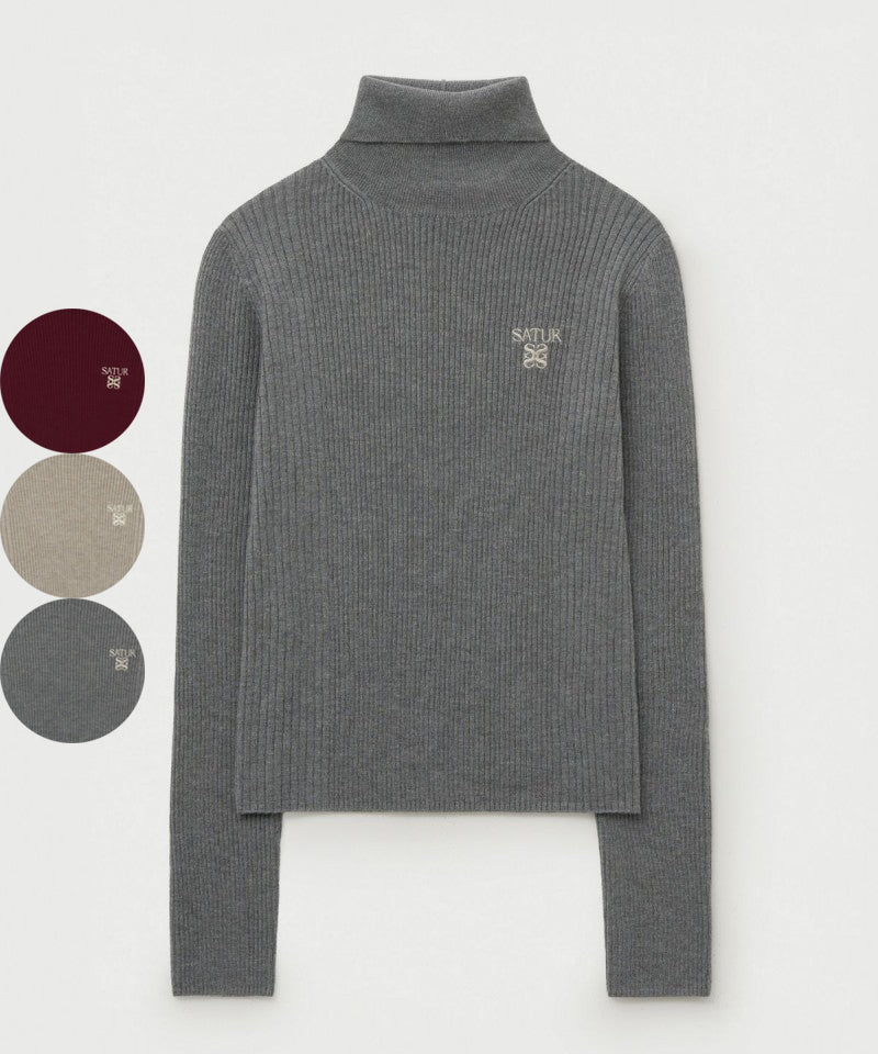 女款【WE ARE】韓國Satur針織高領毛衣SA253WKT30