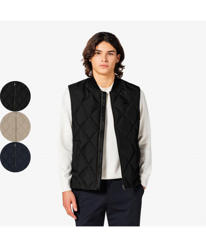 男款【WE ARE】韓國LACOSTE鱷魚羽絨馬甲外套BH282E55N