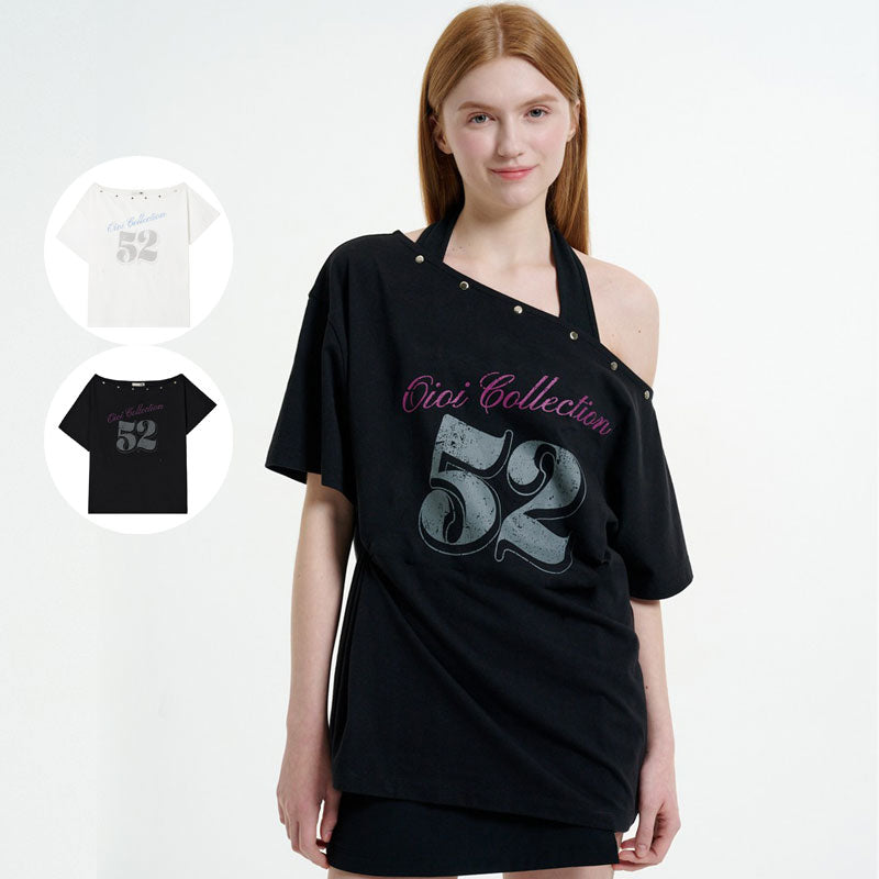 女款【WE ARE】韓國OIC休閒短袖T恤OI2635TS021M