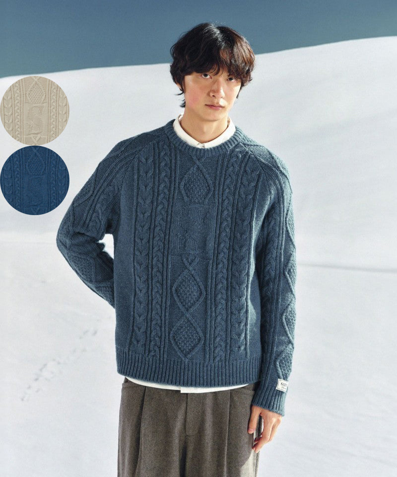 男女同款【WE ARE】韓國Satur毛衣SA254UKT15