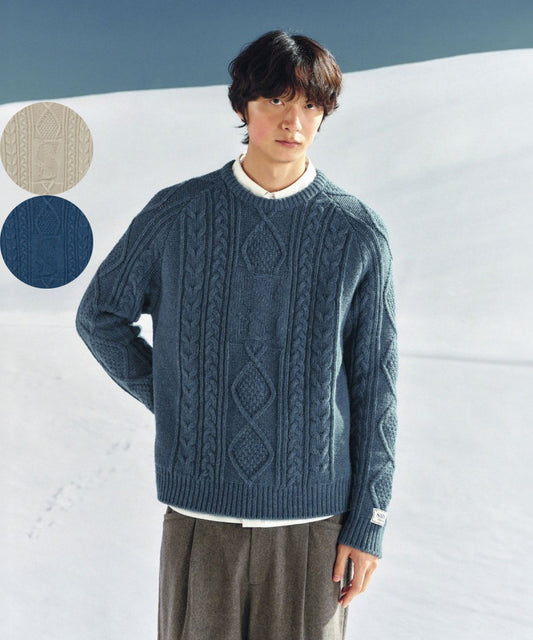 男女同款【WE ARE】韓國Satur毛衣SA254UKT15