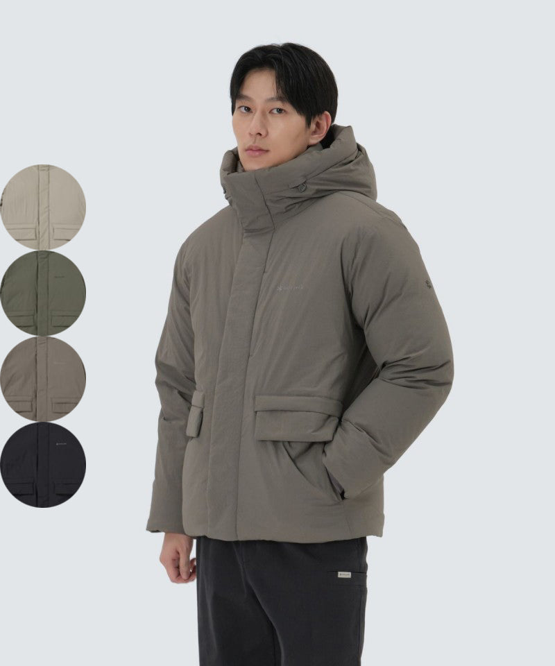 男款【WE ARE】韓國snow peak雪峰鴨絨連帽羽絨服外套S25WMGDJ10
