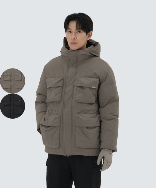 男款【WE ARE】韓國snow peak雪峰鴨絨連帽羽絨服外套S25WMGDJ64
