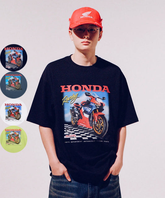 【WE ARE】韓國HONDA 復古機車短袖T恤 HFM1SS305S