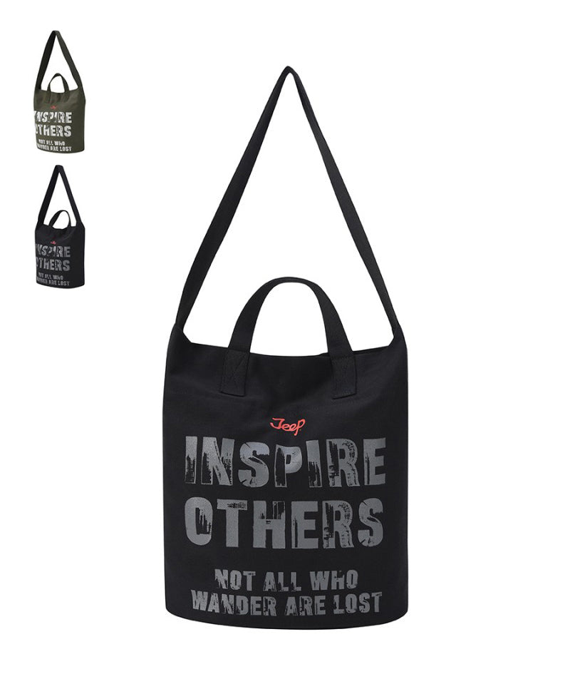 【WE ARE】韓國JEEP水桶包單肩斜挎包JQ0GAU521