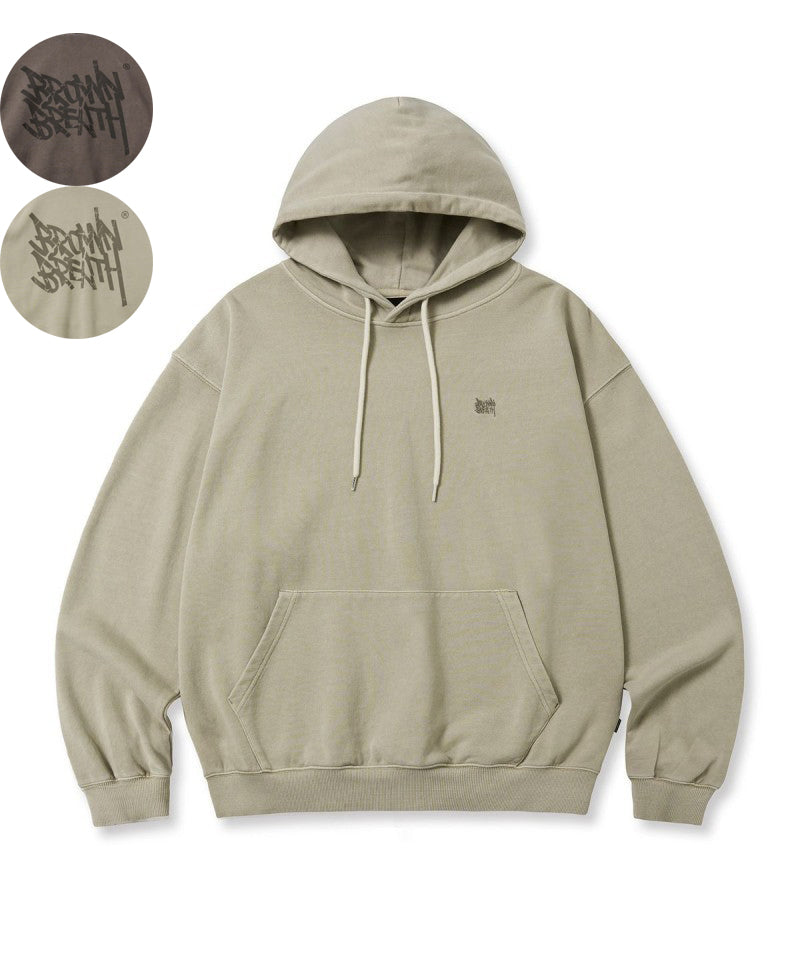 【WE ARE】韓國BROWNBREATH 水洗刷舊logo帽Ｔ BKFMHDB01