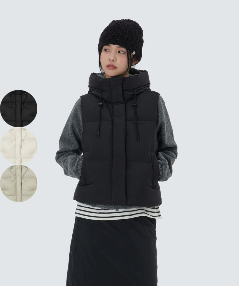 【WE ARE】韓國snow peak雪峰羽絨服連帽馬甲外套S25WWFDV21