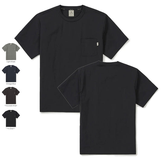 男款【WE ARE】韓國snow peak雪峰 口袋防撥水短袖T恤 S26MURTS80