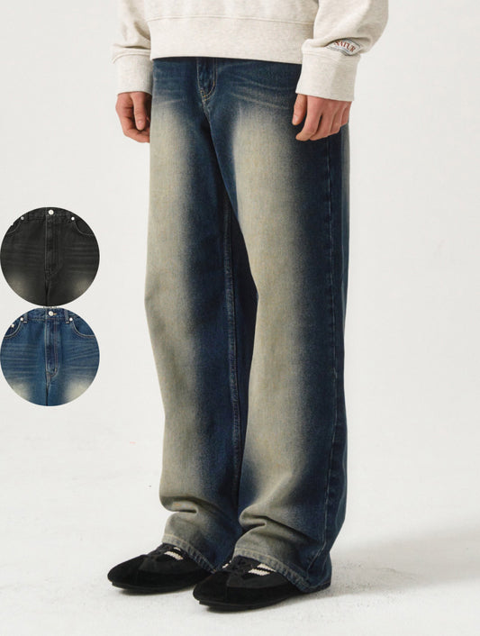 Women's [WE ARE] Korean Satur fashionable brushed jeans SA251MDP01