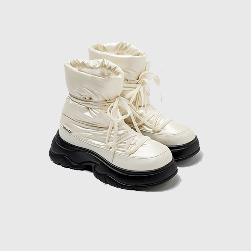 【WE ARE】韓國CHAAKAN短筒靴子雪地靴WTFBR4H858