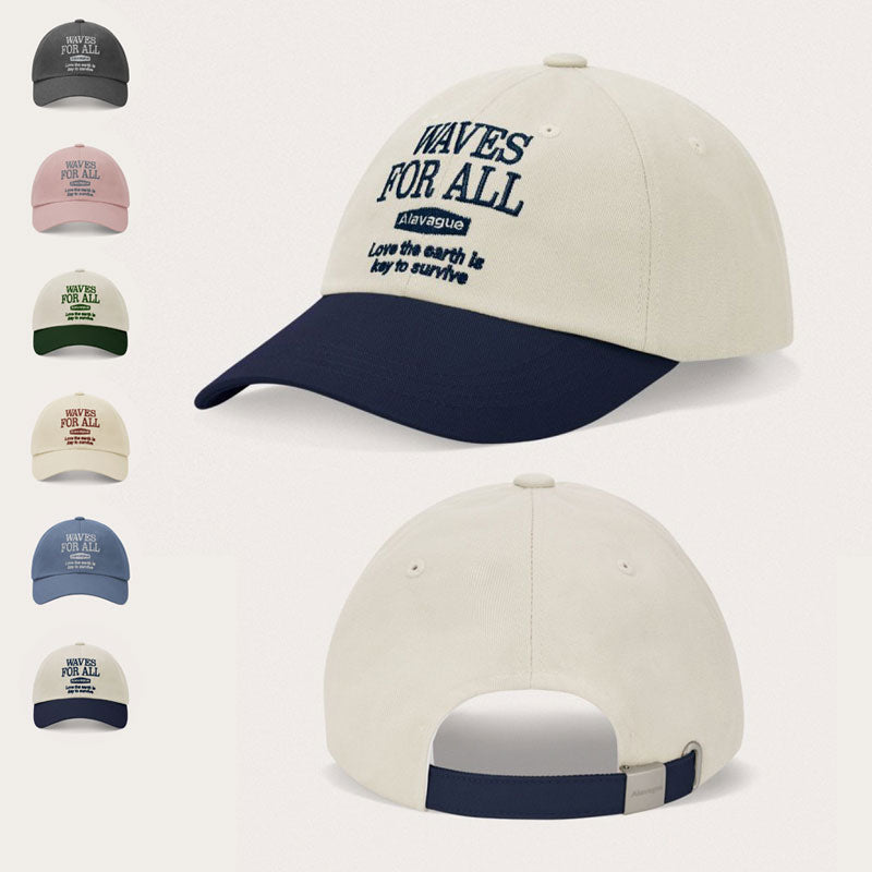 【WE ARE】韓國ALAVAGUE休閒棒球帽웨이브레터 캡