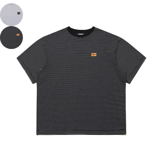 加大版【WE ARE】韓國KODAK柯達休閒條紋短袖T恤K6223LRS50