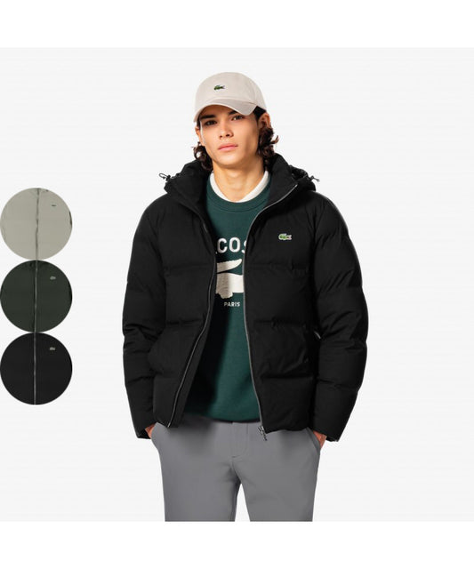 男款【WE ARE】韓國LACOSTE鱷魚羽絨服連帽外套BH191E55N