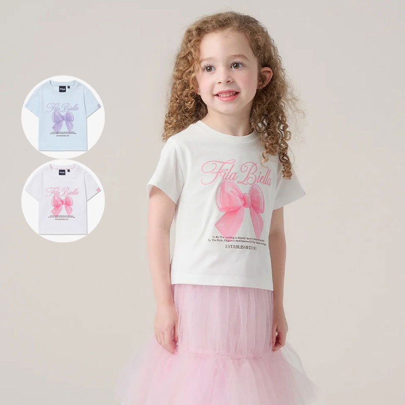 【WE ARE】韓國FILA KIDS休閒短袖T恤FK262RS07G016