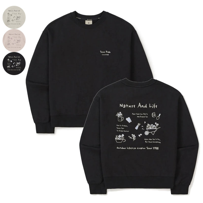 【WE ARE】韓國snow peak雪峰大學T衛衣S26SWFHT53