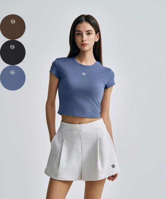 【WE ARE】韓國SERGIO TACCHINI合身短版T恤TWRS10761