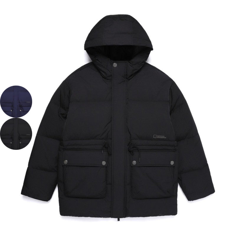 NG折扣款【WE ARE】韓國國家地理連帽羽絨服外套N254UDW090