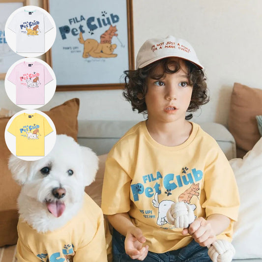 【WE ARE】韓國FILA KIDS休閒短袖T恤FK262RS07X008